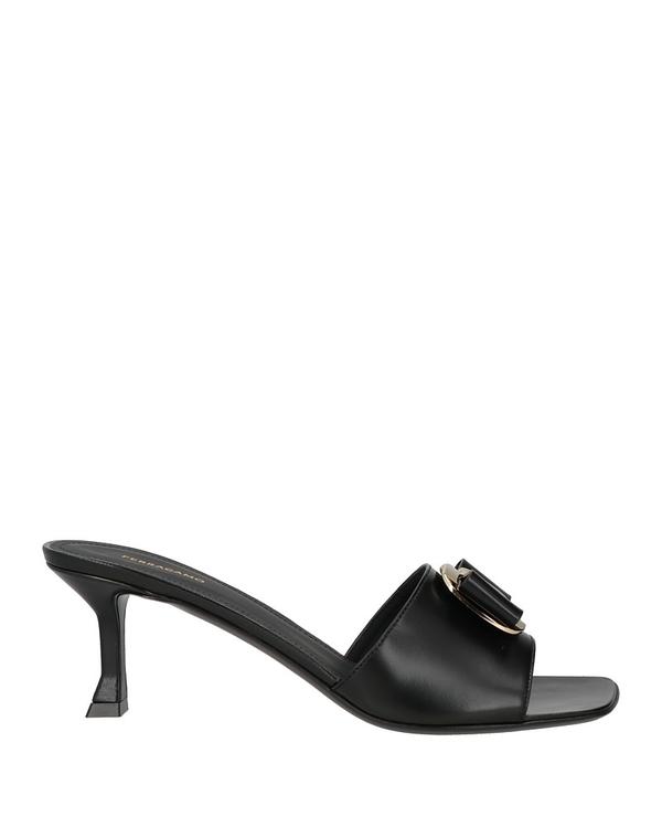 フェラガモ レディース シューズ サンダル FERRAGAMO Black 黒いこと