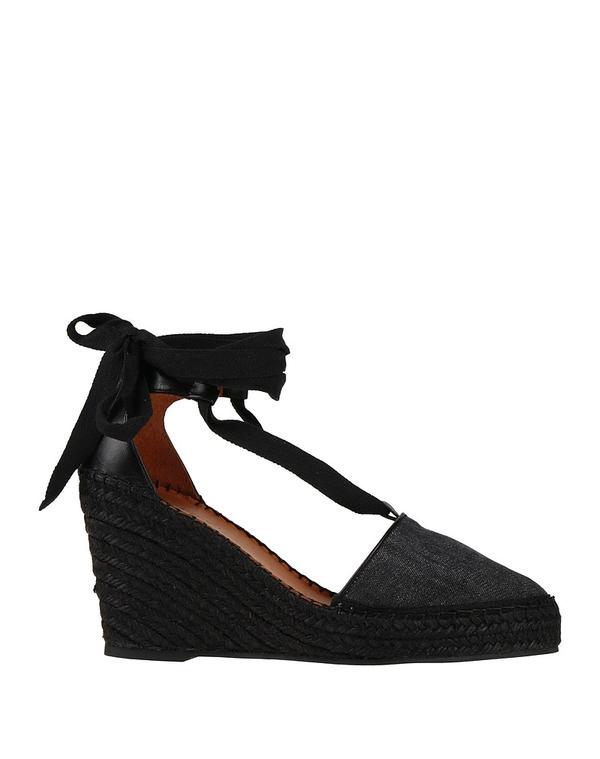 カサディ レディース シューズ スリッポン・ローファー エスパドリーユ CASADEI Charcoal 濃灰色