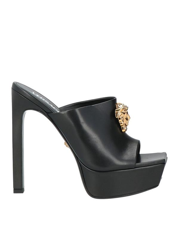 ヴェルサーチ レディース シューズ サンダル VERSACE Black 黒いこと