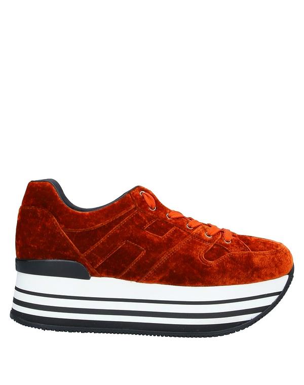 ホー火器 レディース シューズ スニーカー HOGAN Reddish Brown 赤銅色