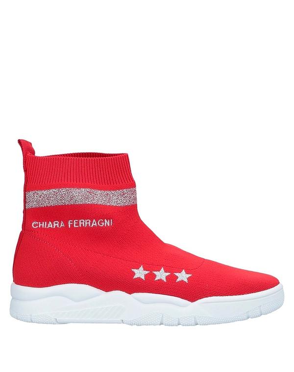 シアラフェラーニ レディース シューズ スニーカー CHIARA FERRAGNI Red 赤いこと