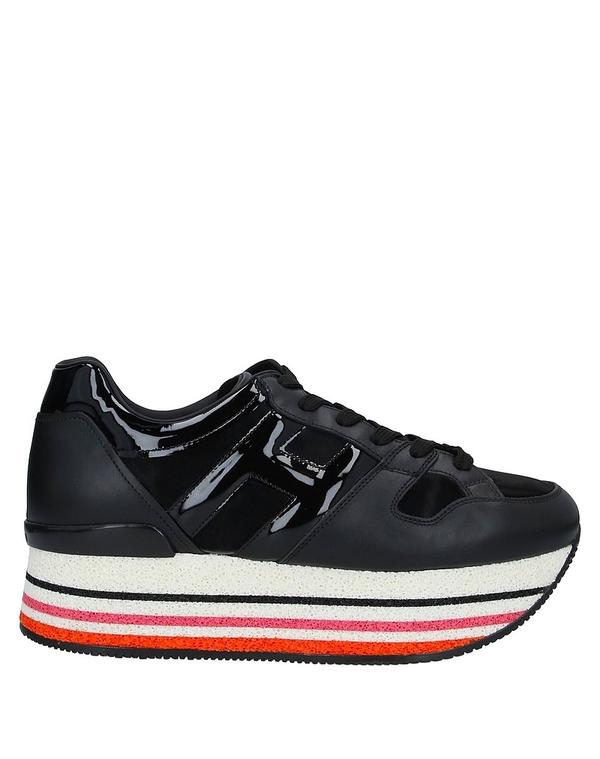 ホー火器 レディース シューズ スニーカー HOGAN Black 黒いこと