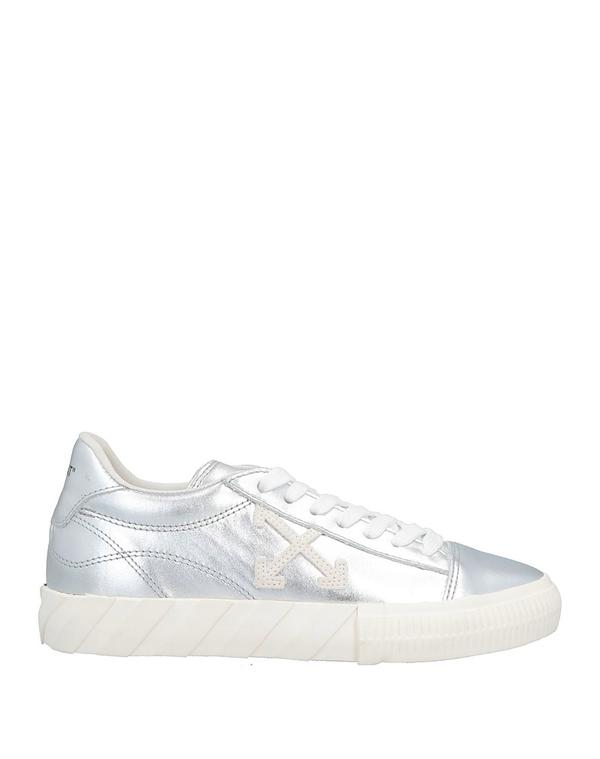 オフ-白いこと レディース シューズ スニーカー OFF-WHITE Silver しろがね色
