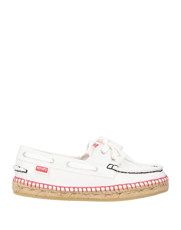 ケンゾー レディース シューズ スリッポン・ローファー エスパドリーユ KENZO White 白いこと