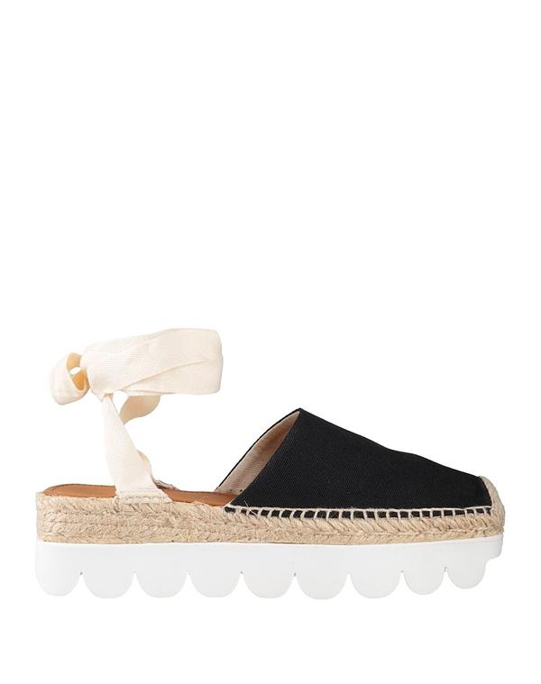 マルニ レディース シューズ スリッポン・ローファー エスパドリーユ MARNI Black 黒いこと