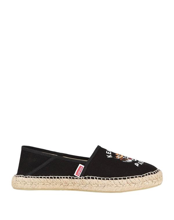 ケンゾー レディース シューズ スリッポン・ローファー エスパドリーユ KENZO Black 黒いこと