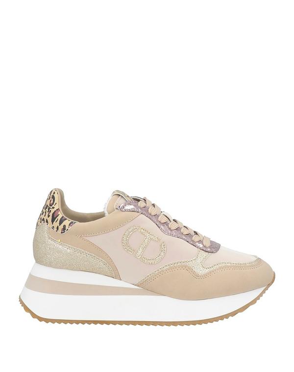 ツイン書き割り レディース シューズ スニーカー TWINSET Beige ベージュ