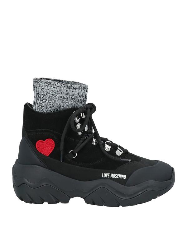 優しいこと モスキーノ レディース シューズ スニーカー LOVE MOSCHINO Black 黒いこと