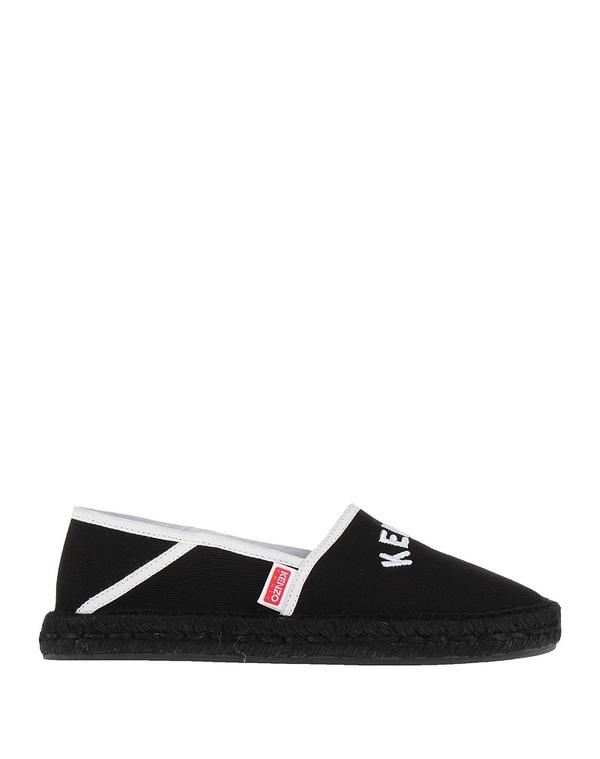 ケンゾー レディース シューズ スリッポン・ローファー エスパドリーユ KENZO Black 黒いこと