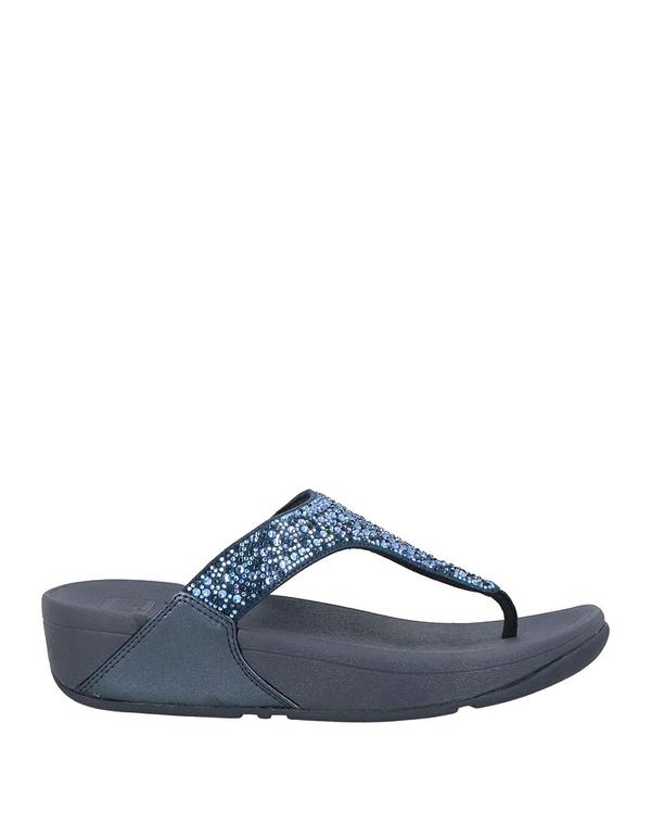 相応うフロップ レディース シューズ サンダル FITFLOP Navy 米国海軍