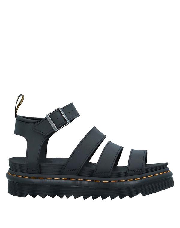 お医者さんマーチン レディース シューズ サンダル DR. MARTENS Black 黒いこと