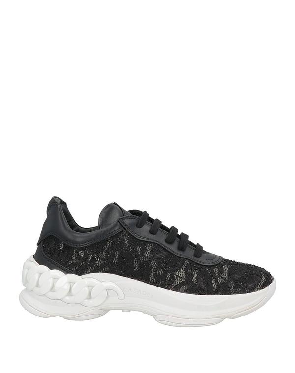 カサディ レディース シューズ スニーカー CASADEI Black 黒いこと
