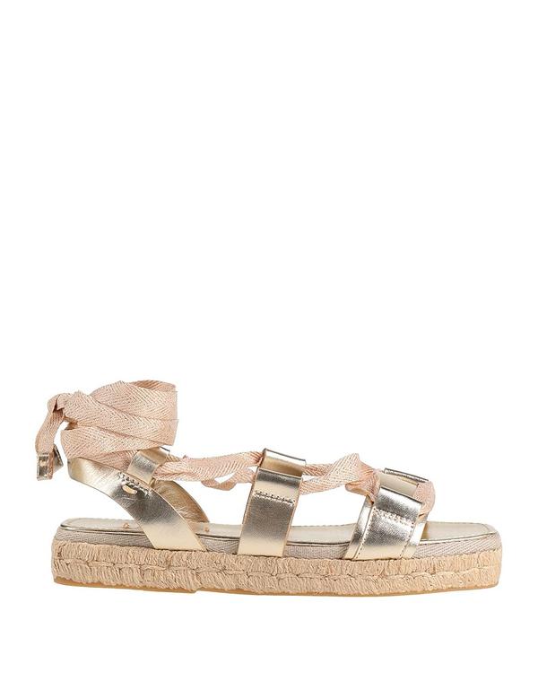 マックスマーラ レディース シューズ スリッポン・ローファー エスパドリーユ MAX MARA Gold ゴールド