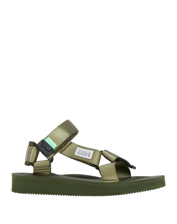 スイまかない方 レディース シューズ サンダル SUICOKE Military Green 緑であること