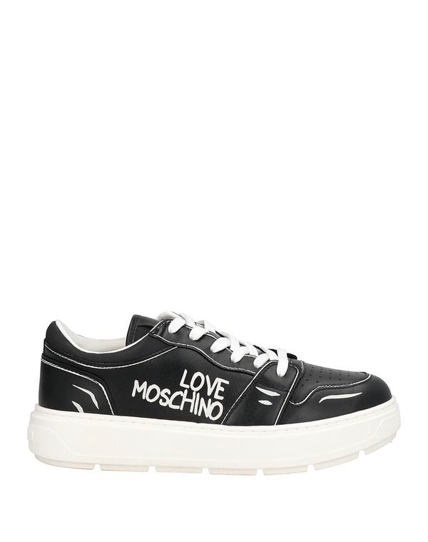優しいこと モスキーノ レディース シューズ スニーカー LOVE MOSCHINO Black 黒いこと