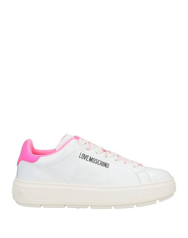 優しいこと モスキーノ レディース シューズ スニーカー LOVE MOSCHINO White 白いこと