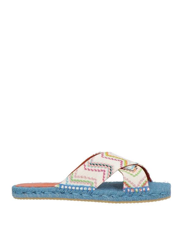 ミッソーニ レディース シューズ スリッポン・ローファー エスパドリーユ MISSONI White 白いこと