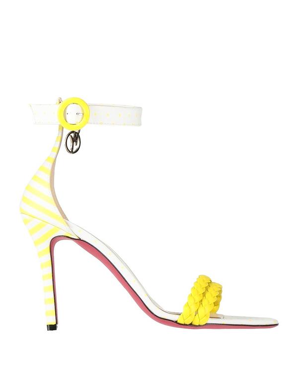 マニラグレース レディース シューズ サンダル MANILA GRACE Yellow 黄色
