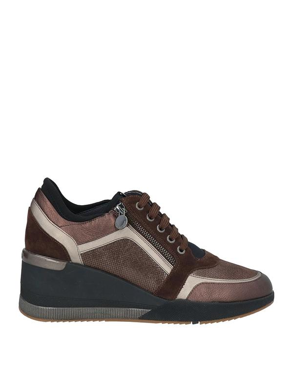 石ころ飛球 レディース シューズ スニーカー STONEFLY Dark Brown 赤銅色
