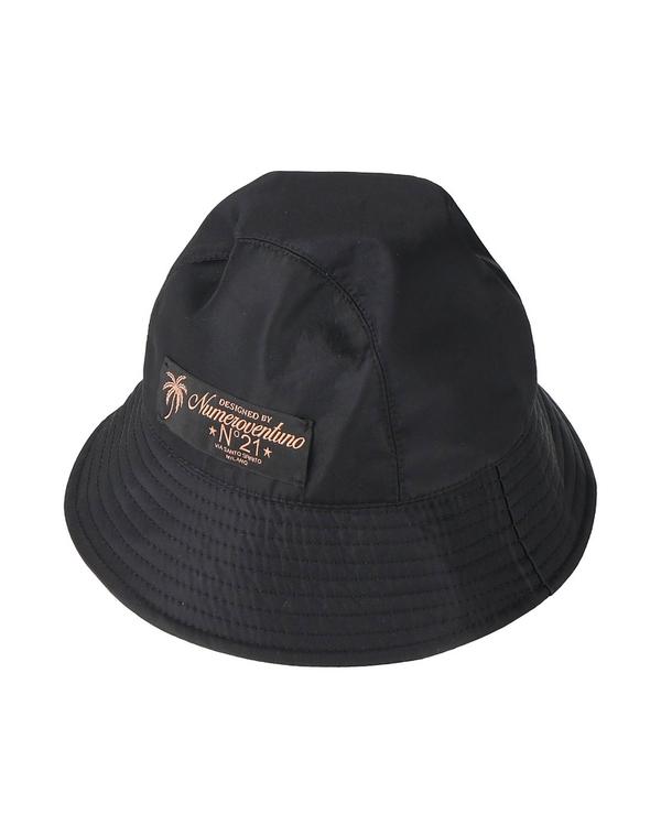 ヌメロ ヴェントゥーノ レディース 付属物 鳥打ち帽 N ° 21 Black 黒いこと