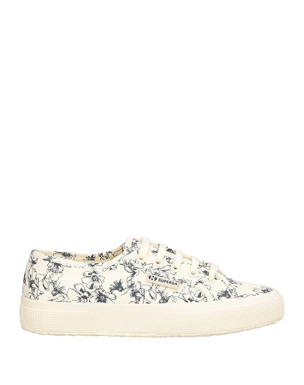 綴りかたガ レディース シューズ スニーカー SUPERGA Ivory 象牙色