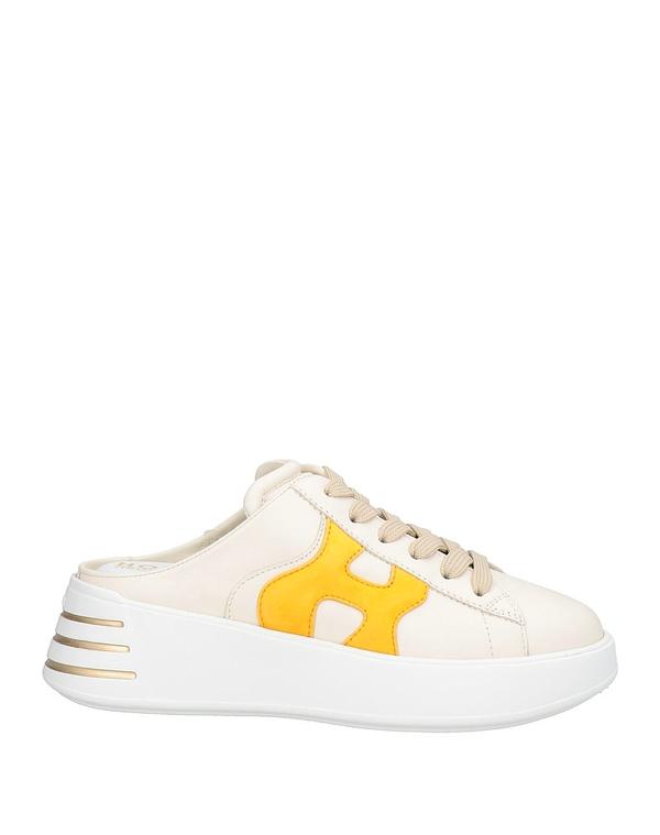 ホー鵞鳥 レディース シューズ スニーカー HOGAN Off White 象牙色