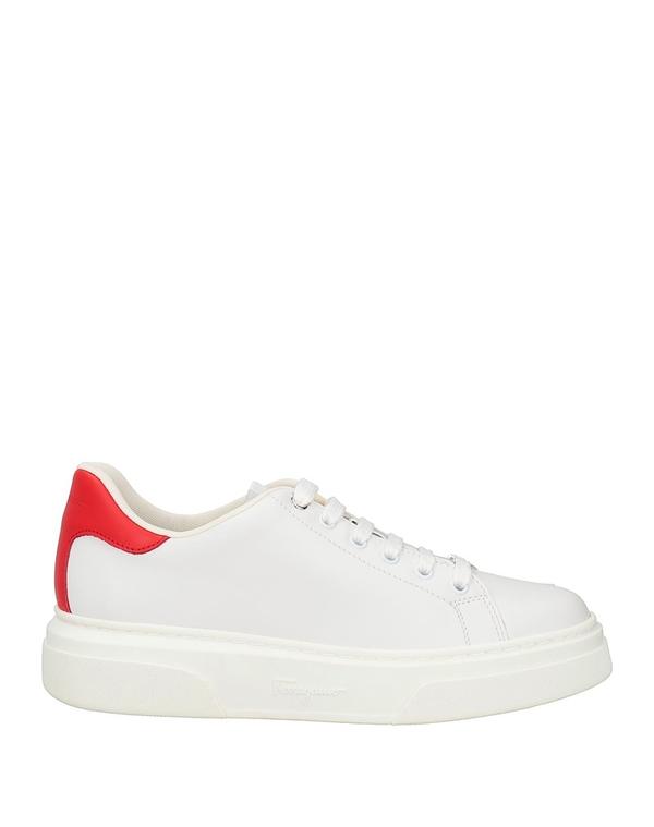 フェラガモ レディース シューズ スニーカー FERRAGAMO White 白いこと