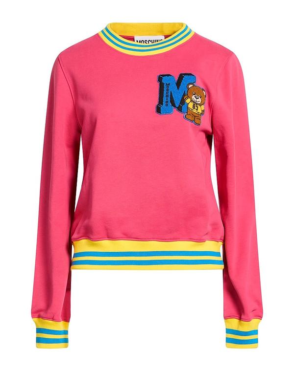 モスキーノ レディース アウター パーカー・スウェット MOSCHINO Fuchsia フューシャ