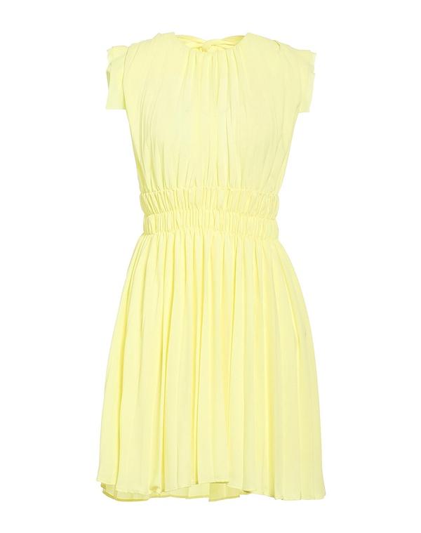リュージョー レディース トップス 衣裳 筋目御召しもの LIU JO Yellow 黄色