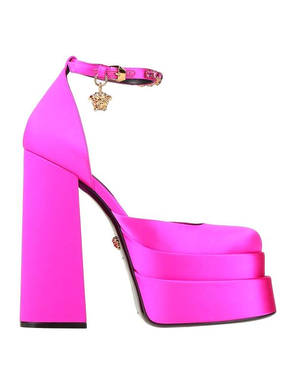 ヴェルサーチ レディース シューズ パンプス VERSACE Fuchsia フューシャ