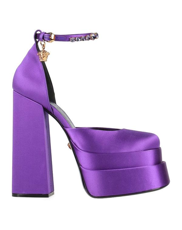 ヴェルサーチ レディース シューズ パンプス VERSACE Purple パープル