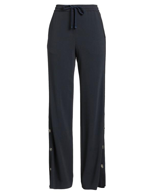 エトロ レディース ボトムス カジュアルパンツ ワイドパンツ ETRO Charcoal チャコール｜ReVida 店