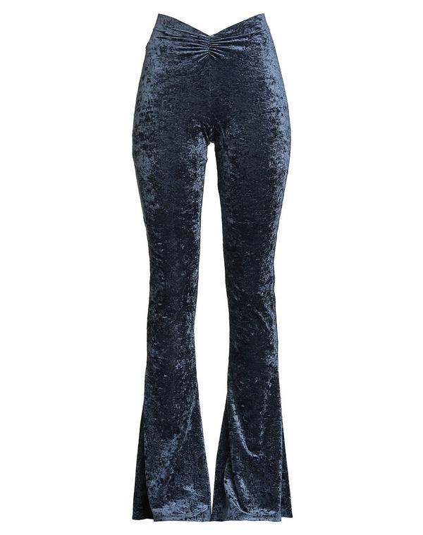 アンダマン レディース ボトムス 心地好いズボン下 フレアカットパンツ THE ANDAMANE Blue Gray 薄墨色