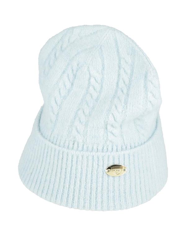 シアラフェラーニ レディース 佩び物 かぶり笠 CHIARA FERRAGNI Sky Blue 青色