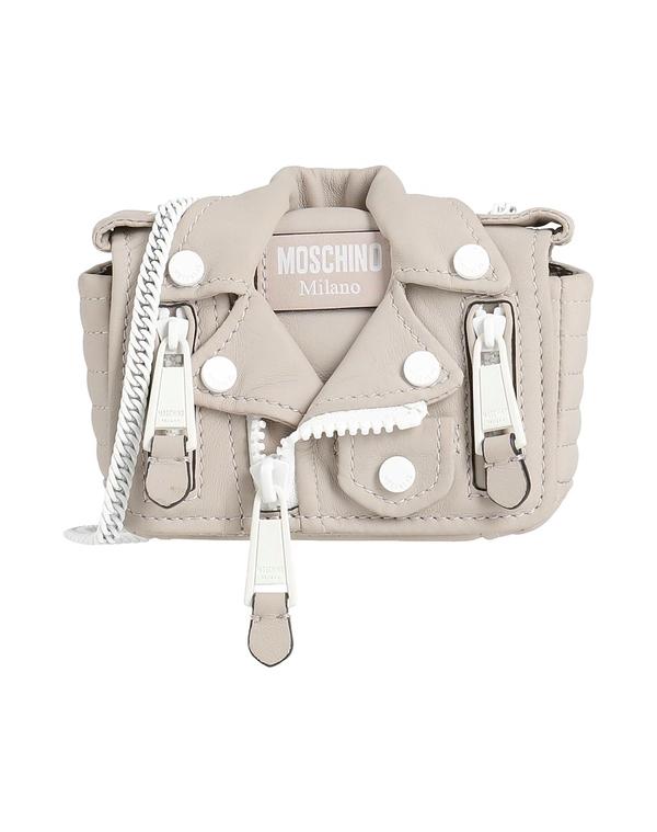 モスキーノ レディース 御徒面子 MOSCHINO Gray 薄墨色