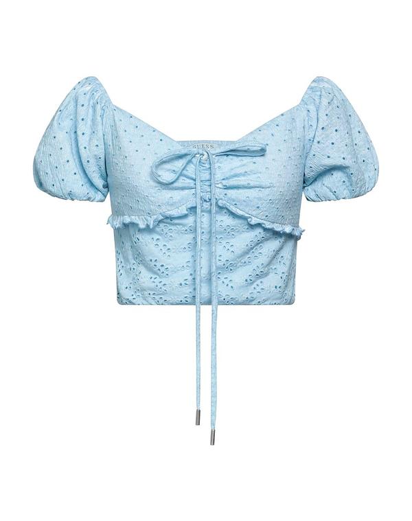 ゲス レディース トップス プルオーバー GUESSky Blue 青碧