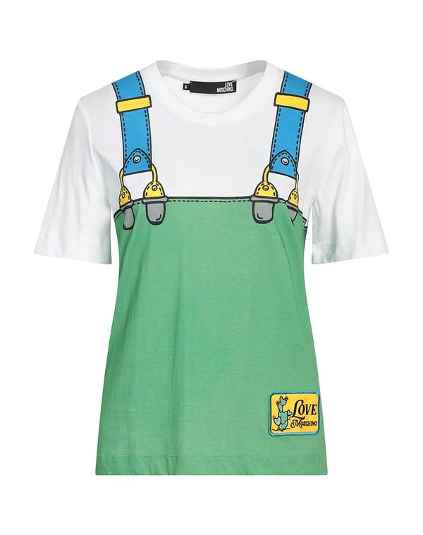 優しいこと モスキーノ レディース トップス プルオーバー LOVE MOSCHINO White 白いこと