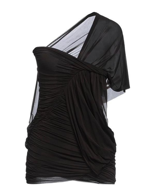 リックオウエンス レディース トップス プルオーバー RICK OWENS Black 黒いこと