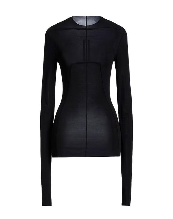 リックオウエンス レディース トップス プルオーバー RICK OWENS T Black 黒いこと