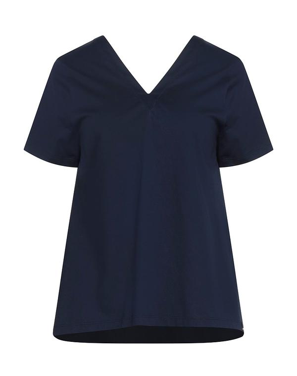 地獄ノ レディース トップス ティーシャツ HERNO Navy 米国海軍