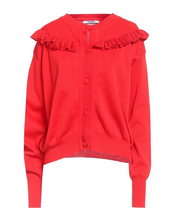 ヴィヴェッタ レディース アウター ジレー VIVETTA Red 赤いこと