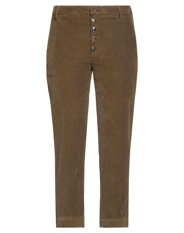 ドンダップ レディース ボトムス 心地好いズボン下 DONDUP Military Green 緑であること
