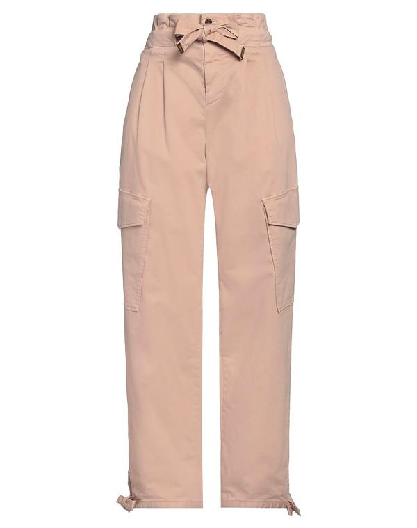 ピンコ レディース ボトムス 心地よいズボン下 カーゴパンツ PINKO Pale Pink サクラ色
