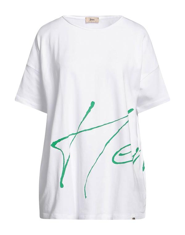 地獄ノ レディース トップス ティーシャツ HERNO White 白いこと