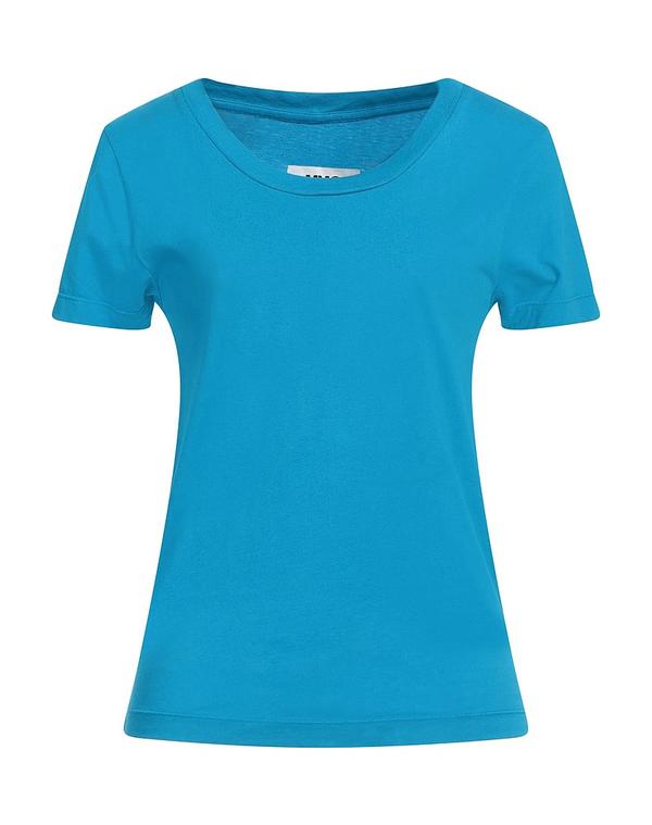 マルタンマルジェラ レディース トップス ティーシャツ MM6 MAISON MARGIELA T Azure Blue 青碧