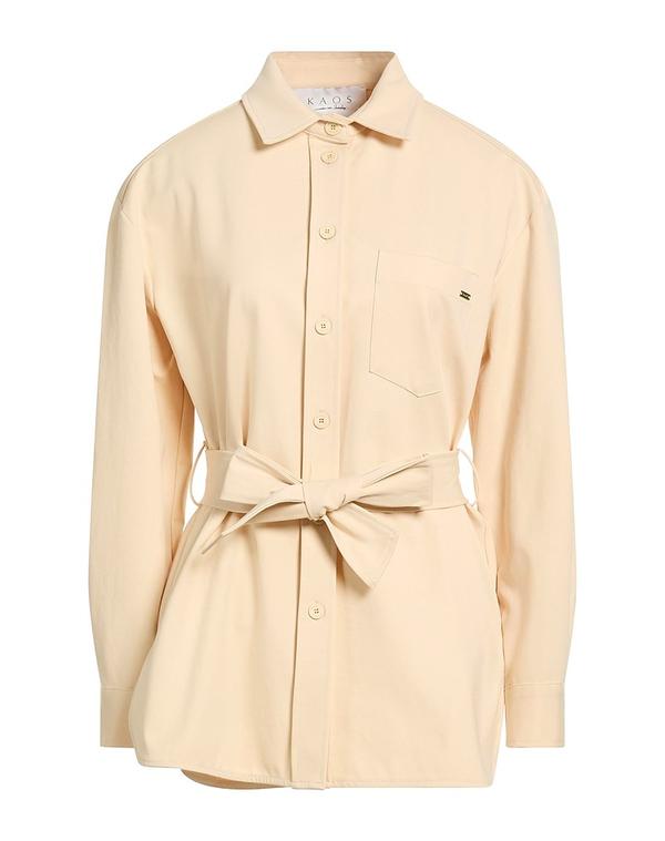 騒々しい混乱 レディース トップス プルオーバー KAOS \u0026 Off White 象牙色