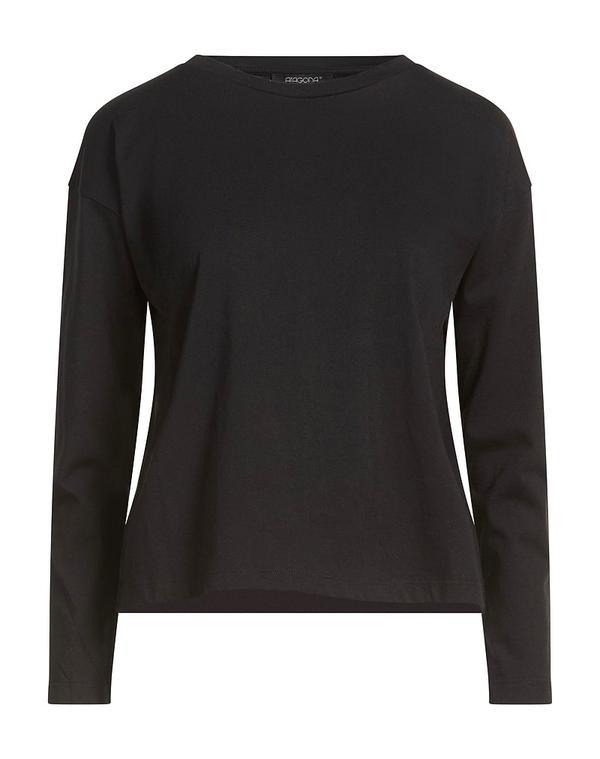 アラゴナ レディース トップス プルオーバー ARAGONA T Black 黒いこと