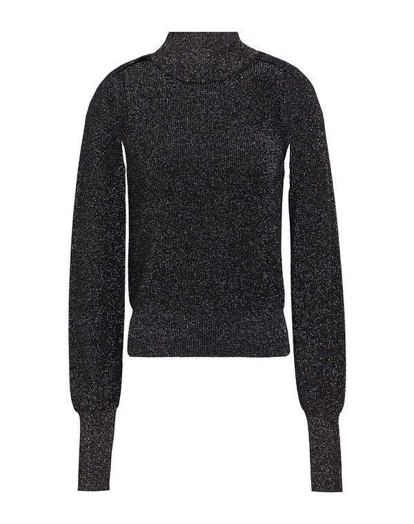 ロベルトコリーナ レディース アウター ニット・セータートルネック ROBERTO COLLINA Black 黒いこと