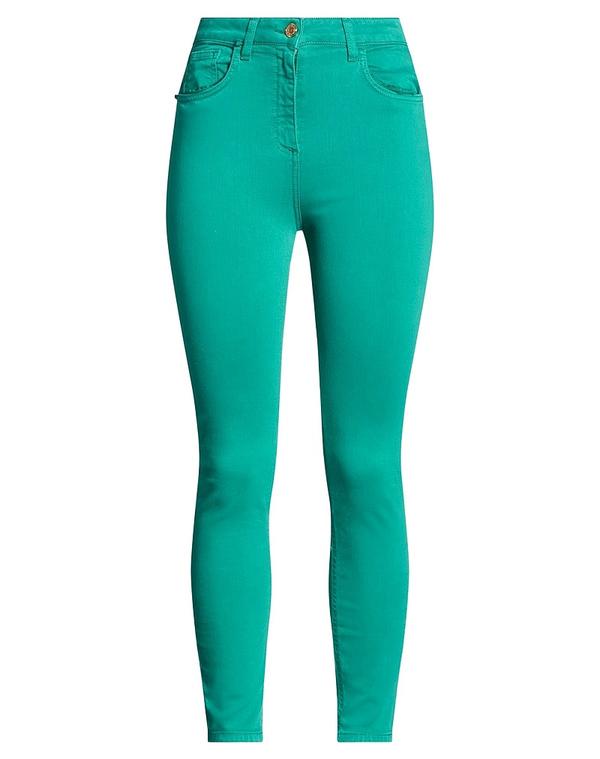 エリザベッタフランキ レディース ボトムス ジーンズズボン下 スキニー ELISABETTA FRANCHI Emerald エメラルド