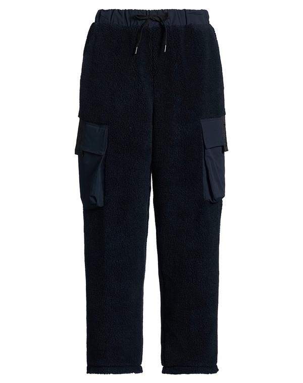 地獄ノ レディース ボトムス 心地よいズボン下 カーゴパンツ HERNO Midnight Blue 青色